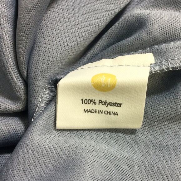 AW BRIDE 6 S Silver Grey Shirley Glitter Bridesmaid Formal Party Maxi Dress 0b6 - Picture 7 of 7